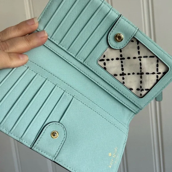 Kate Spade Mint Green Wallet - Picture 3 of 5